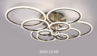 3009/10 AB светильник потолочный - Царь-Свет - светильники, мебель, предметы интерьера