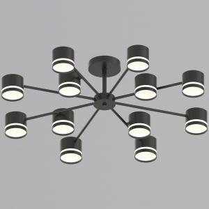 89730-0.3-12 GX53 BK светильник потолочный - Царь-Свет - светильники, мебель, предметы интерьера