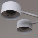 03726-0.3-09 WT GX53 светильник потолочный - Царь-Свет - светильники, мебель, предметы интерьера