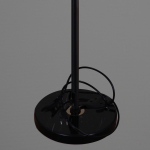 20133-0.6-02 BK+GD светильник напольный - Царь-Свет - светильники, мебель, предметы интерьера