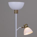 20133-0.6-02 WH+GD светильник напольный - Царь-Свет - светильники, мебель, предметы интерьера