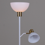 20133-0.6-02 WH+GD светильник напольный - Царь-Свет - светильники, мебель, предметы интерьера