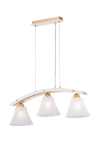 85660/3P WH+GD светильник потолочный - Царь-Свет - светильники, мебель, предметы интерьера
