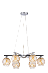 85694/6P CHROME светильник потолочный - Царь-Свет - светильники, мебель, предметы интерьера