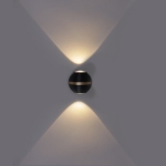 Светильник настенный 86828-9.2-002TLF LED2*3W BK - Царь-Свет - светильники, мебель, предметы интерьера