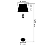 91926-2.6-01 AB светильник напольный - Царь-Свет - светильники, мебель, предметы интерьера