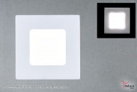 00203-9.0-001LF LED 3W WT панель светодиодная - Царь-Свет - светильники, мебель, предметы интерьера