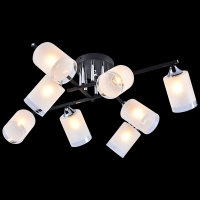01242-0.3-06 BK+CR светильник потолочный - Царь-Свет - светильники, мебель, предметы интерьера