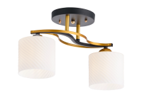 06330/2 BLACK+GOLD светильник потолочный - Царь-Свет - светильники, мебель, предметы интерьера