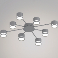 06730-0.3-08 GX53 GREY светильник потолочный - Царь-Свет - светильники, мебель, предметы интерьера