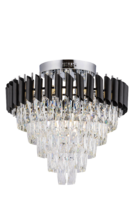 1772/9+6 BK+CR светильник потолочный - Царь-Свет - светильники, мебель, предметы интерьера