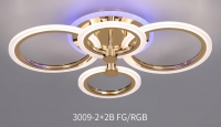 3009/2+2 FGD+RGB светильник потолочный - Царь-Свет - светильники, мебель, предметы интерьера
