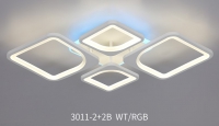 3011/2+2 WT+RGB светильник потолочный - Царь-Свет - светильники, мебель, предметы интерьера