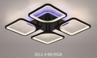 3011/4 BK/RGB светильник потолочный - Царь-Свет - светильники, мебель, предметы интерьера