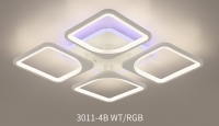 3011/4 WT+RGB светильник потолочный - Царь-Свет - светильники, мебель, предметы интерьера