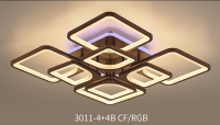 3011/4+4B CF/RGB светильник потолочный - Царь-Свет - светильники, мебель, предметы интерьера
