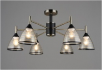 3753/6 AB+BK светильник потолочный - Царь-Свет - светильники, мебель, предметы интерьера