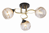 3766/3 AB+BK светильник потолочный - Царь-Свет - светильники, мебель, предметы интерьера