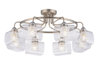 39391/8 SATIN NICKEL светильник потолочный - Царь-Свет - светильники, мебель, предметы интерьера