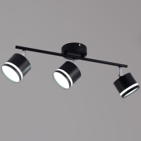 50540-0.3-03 GX53 BK+CR светильник потолочный - Царь-Свет - светильники, мебель, предметы интерьера