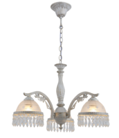 74397/3 WT+GD светильник потолочный - Царь-Свет - светильники, мебель, предметы интерьера