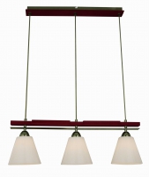 85595/3P RED+AB светильник потолочный - Царь-Свет - светильники, мебель, предметы интерьера