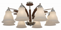 85632/8 WOOD+CHROME светильник потолочный - Царь-Свет - светильники, мебель, предметы интерьера