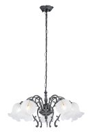 85642/5A BK+SIL светильник потолочный - Царь-Свет - светильники, мебель, предметы интерьера