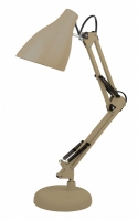 ЭРА N-123-Е27-40W-BG бежевый светильник настольный - Царь-Свет - светильники, мебель, предметы интерьера