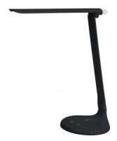 ЭРА NLED-482-10W-BK, 6500K 220V сенс.перекл, диммер 3 ст, ночник, черный светильник настольный - Царь-Свет - светильники, мебель, предметы интерьера