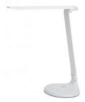 ЭРА NLED-482-10W-W, 6500K 220V сенс.перекл, диммер 3 ст, ночник, белый светильник настольный - Царь-Свет - светильники, мебель, предметы интерьера