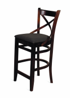 Стул ХЬЮ барный мягкий - Царь-Свет - светильники, мебель, предметы интерьера