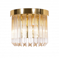 W5731E/2 GOLD+CLEAR светильник потолочный - Царь-Свет - светильники, мебель, предметы интерьера