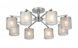 07686/8 CHROME светильник потолочный  - Царь-Свет - светильники, мебель, предметы интерьера