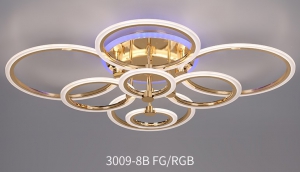 3009/8 FGD+RGB светильник потолочный - Царь-Свет - светильники, мебель, предметы интерьера