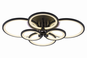 3010/6 BK+RGB светильник потолочный - Царь-Свет - светильники, мебель, предметы интерьера