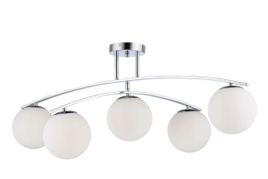 606/5 CR+WT светильник потолочный - Царь-Свет - светильники, мебель, предметы интерьера
