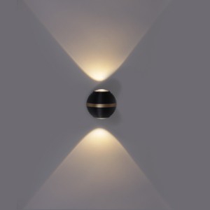 Светильник настенный 86828-9.2-002TLF LED2*3W BK - Царь-Свет - светильники, мебель, предметы интерьера