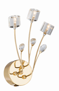 B6381/3W GD светильник настенный  - Царь-Свет - светильники, мебель, предметы интерьера