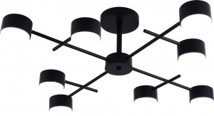 GX3705-8 BK светильник потолочный  - Царь-Свет - светильники, мебель, предметы интерьера