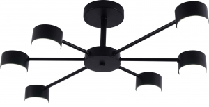 GX3705-6 BK светильник потолочный  - Царь-Свет - светильники, мебель, предметы интерьера