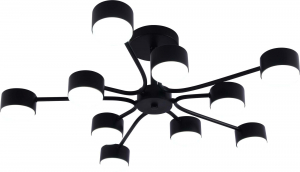 GX3706-10 BK светильник потолочный  - Царь-Свет - светильники, мебель, предметы интерьера