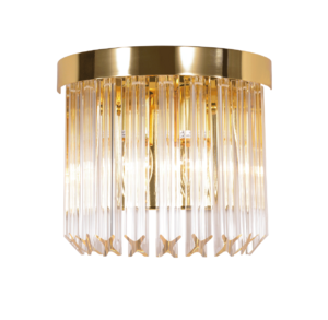 W5731E/2 GOLD+CLEAR светильник потолочный - Царь-Свет - светильники, мебель, предметы интерьера